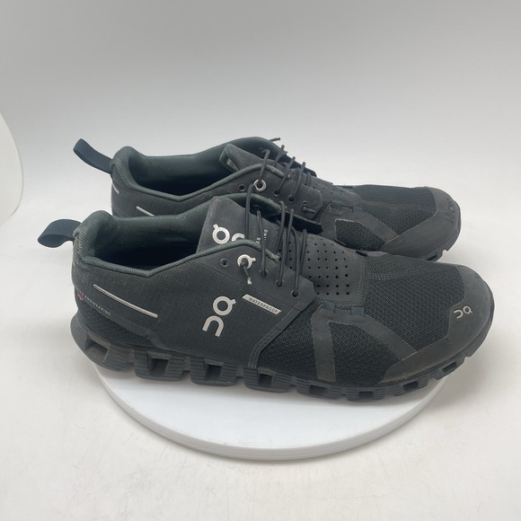 Once We Were Warriors Shoes - On Cloud 5 Sneakers Womens 10.5 19.99986 Black Waterproof Running Gym Shoes‎